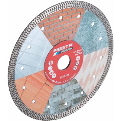 Festa Levior Kotouč diamantový 200 x 2 x 25,4 mm 21204 – Zboží Mobilmania