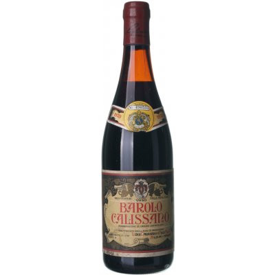 Luigi Calissano Barolo suché červené 1970 0,75 l (holá láhev) – Hledejceny.cz
