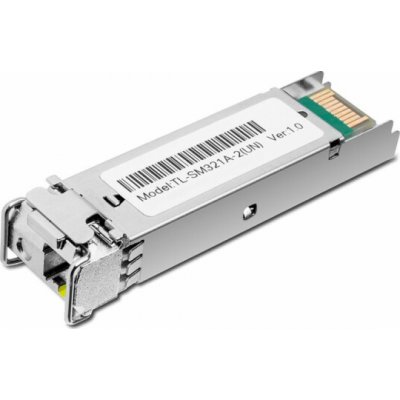 SFP modul TP-Link SM321A WDM 1Gbps 10km, SM/LC MiniGBIC modul – Zboží Mobilmania