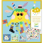 Djeco Kreativní sada se samolepkami Podmořská stvoření – Hledejceny.cz