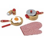 Viga dřevěné nádobí snídaně růžové – Hledejceny.cz