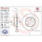 Brzdový kotouč BREMBO 09.D525.13