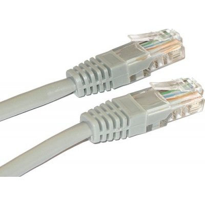Lynx CS PK-UTP5E-003-GR Patch, Cat5E, UTP, 0,3m, šedý – Zboží Živě