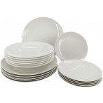 by inspire sada talířů Bella bílá 18 ks – Zboží Mobilmania