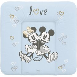 Ceba Baby Podložka měkká na komodu Disney Minnie & Mickey Blue 75 x 72