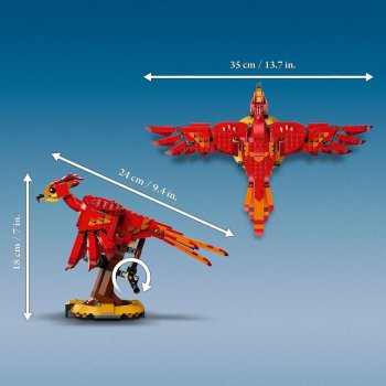 LEGO® Harry Potter™ 76394 Fawkes Brumbálův fénix