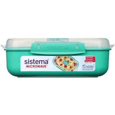 Sistema Miska na jídlo obdélníková minty teal 1,25l – Sleviste.cz