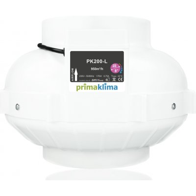 Prima Klima 200 mm 950 m³/h 1-rychlostní – Hledejceny.cz