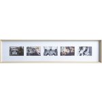 Atmosphera Rámeček na 5 fotografií AXEL, 22 x 97 cm, béžový – Zboží Živě