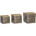 Hübsch Koš Bamboo Velký – Zboží Dáma