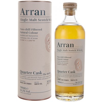 Arran Quarter Cask The Bothy 56,2% 0,7 l (tuba) – Hledejceny.cz