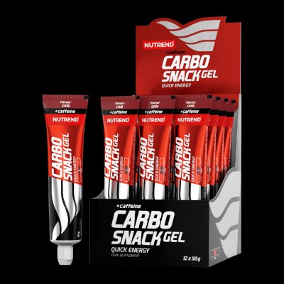 Nutrend CARBOSNACK WITH CAFFEINE 50 g – Zboží Dáma