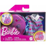 Mattel Barbie premium módní set kabelka/taška s pruhovaným oblečkem a doplňky – Zbozi.Blesk.cz
