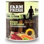 Topstein Farm Fresh KANGAROO & CRANBERRIES 400 g – Hledejceny.cz