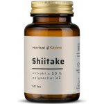 Shiitake kapsle extrakt s 50% polysacharidů 50 kapslí – Hledejceny.cz