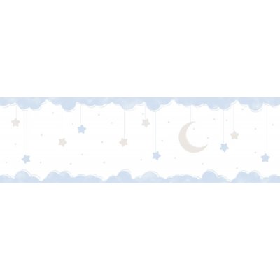 ICH Wallcoverings 241-1 Samolepící dětská tapetová bordura Lullaby, rozměry 0,16 x 5 m – Zboží Mobilmania