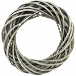 MOREX s.r.o. Věnec šedý proutěný 20 cm – Hledejceny.cz