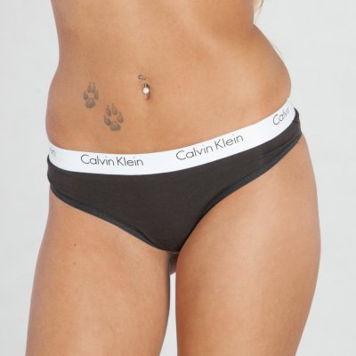 Calvin Klein Calvin Klein Tanga CK One černá – Zbozi.Blesk.cz