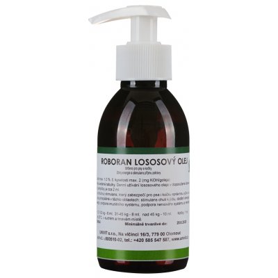 UNIVIT Roboran Lososový olej 150 ml – Zboží Mobilmania