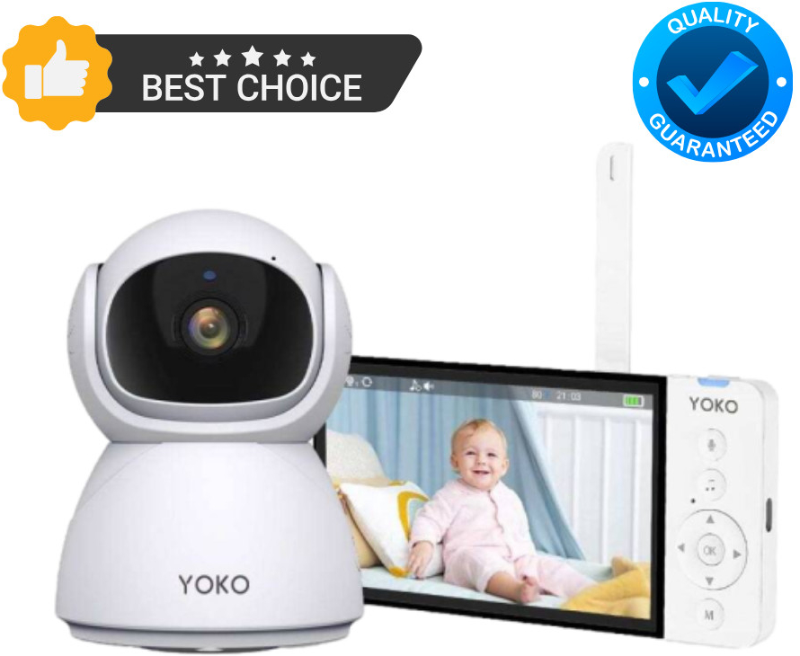 Natulino Videochůvička YOKO X5 + Monitor dechu Snuza Hero MD