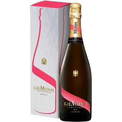 Mumm Champagne Brut le Rose 12% 0,75 l (karton) – Zboží Mobilmania