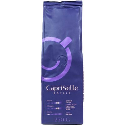Caprisette Royale zrnková, převažuje arabika 250 g – Hledejceny.cz
