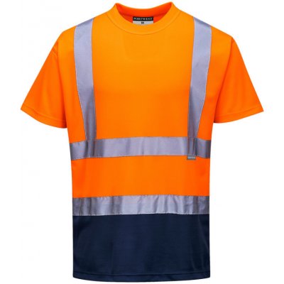 Portwest S378 Dvoubarevné triko oranžová/navy L – Hledejceny.cz