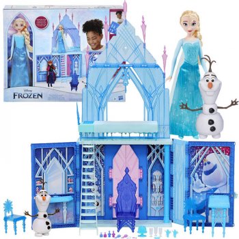 Hasbro mamido velký palác Ledové království panenka Elsa a sněhulák Olaf Frozen