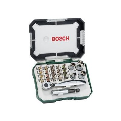 Bosch mini sada s ráčnou Extra Hard 26 ks 2607017563 – Zboží Mobilmania