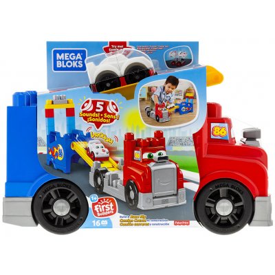 Mega Bloks First Builders Kamion a závoďák