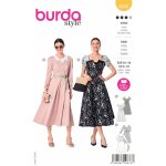 Střih Burda 6042, návod k šití: šaty v retro stylu – Zboží Mobilmania