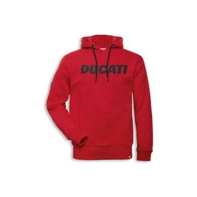 Ducati Mikina HOODIE LOGO červená 98770340 – Zboží Mobilmania