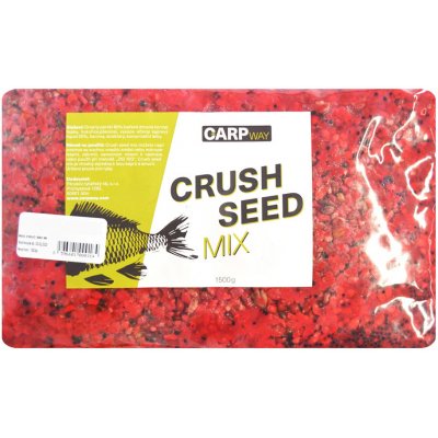 Carpway Drcený Partikl Crush Seed Mix 1,5kg Švestka/Chilli