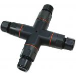 FK technics Kabelová spojka bezšroubová vodotěsná "X" 3x2,5 mm IP68 – HobbyKompas.cz