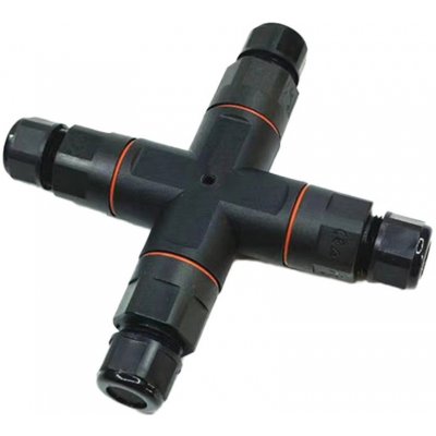 FK technics Kabelová spojka bezšroubová vodotěsná "X" 3x2,5 mm IP68 – HobbyKompas.cz