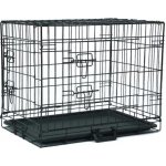 A.K. for Pets skládací klec černá 2x dveře 92,5 x 57,5 x 64 cm – Zboží Mobilmania