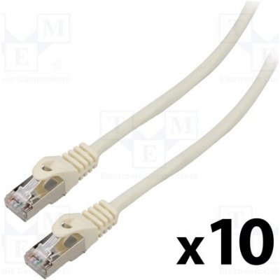 Lanberg PCF6-20CC-0150-W Patch F/UTP Kat. 6 RJ45 vidlice z obou stran lanko CCA – Zboží Živě