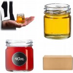 Kadax Zavařovací Sklenice skleněná 40 ml bezbarvá – Hledejceny.cz