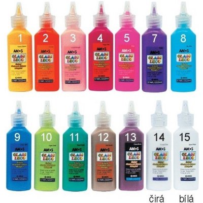 Barva na sklo 22 ml varianta 07 FIALOVÁ – Zboží Dáma