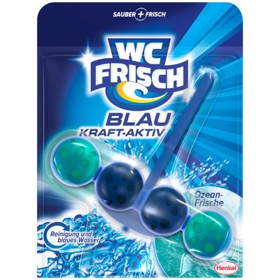 WC Frisch Blau Kraft Aktiv Ozean Frische závěsný blok 50 g