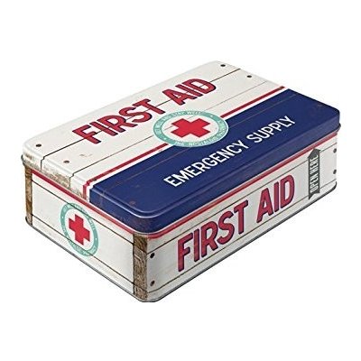 NOSTALGIC-ART Retro plechová First AID 2,5 l – Zboží Mobilmania