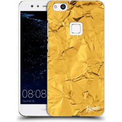 Pouzdro a kryt na mobilní telefon Huawei Pouzdro Picasee silikonové Huawei P10 Lite - Gold čiré