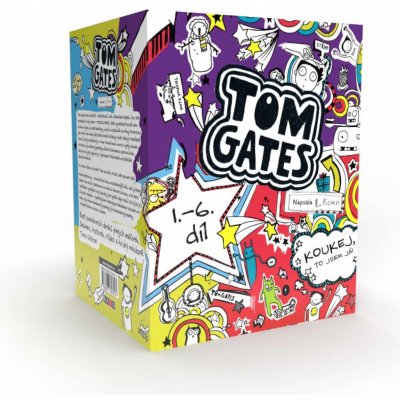 Tom Gates 1.-6. díl box – Zboží Mobilmania