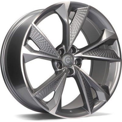 Carbonado Luxury 8,5x19 5x112 ET30 anthracite polished | Zboží Auto