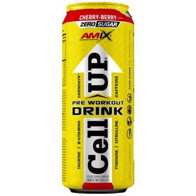 Amix CellUP PreWorkout Drink Cherry Berry 500 ml – Zbozi.Blesk.cz