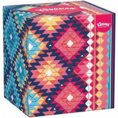Kleenex Collection papírové kapesníčky v krabičce 3-vrstvé 56 ks – Zboží Dáma