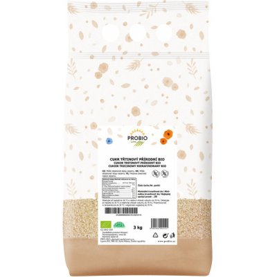 PRO-BIO GASTRO - Cukr třtinový přírodní BIO 3 kg – Sleviste.cz