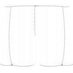 Obsessive 905 - Řetízek na boky Stříbrný – Zboží Dáma