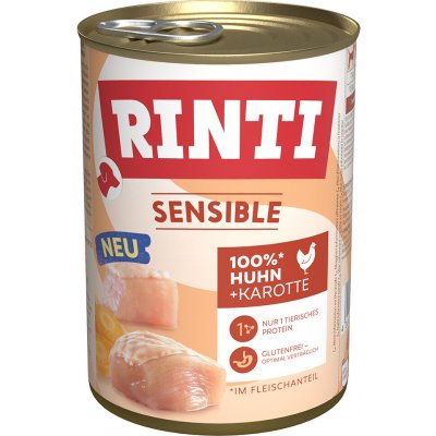 Rinti Adult Sensible kuře & mrkev 6 x 400 g – Hledejceny.cz