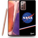 Pouzdro Picasee silikonové Samsung Galaxy Note 20 - NASA Original černé